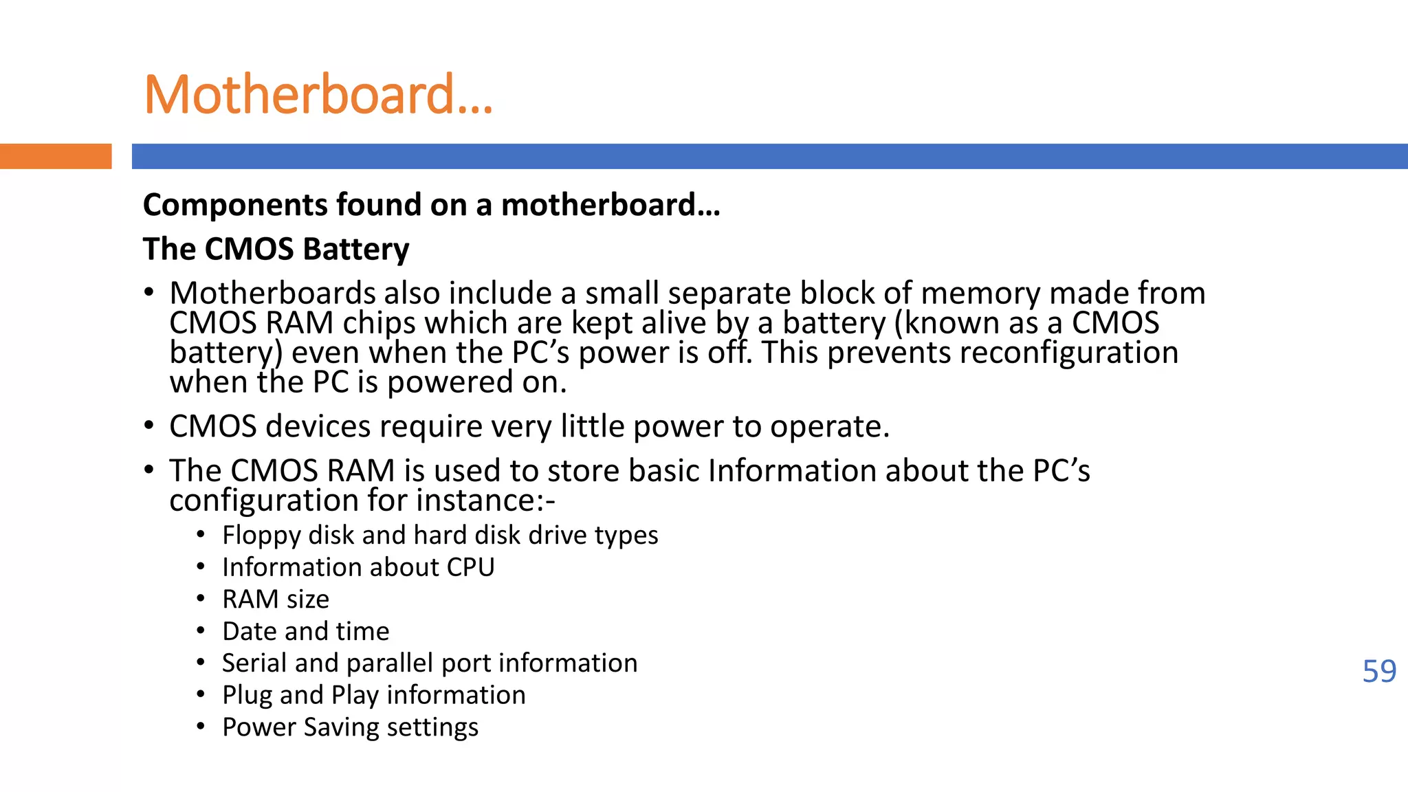 Implement maintenance procedures