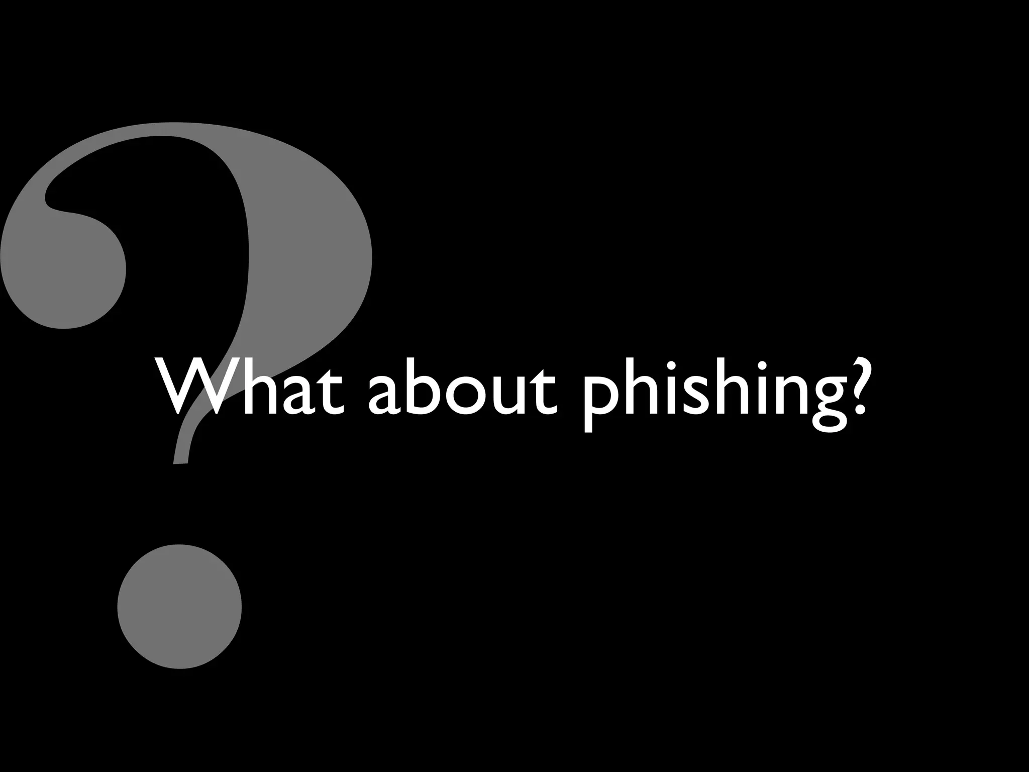 Implications Of OpenID (Google Tech Talk)