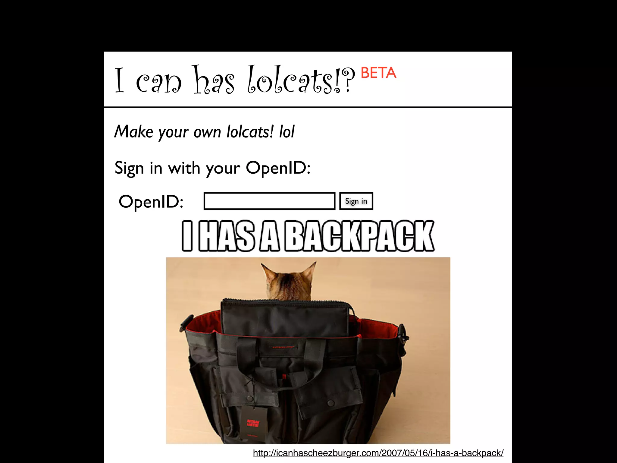 Implications Of OpenID (Google Tech Talk)