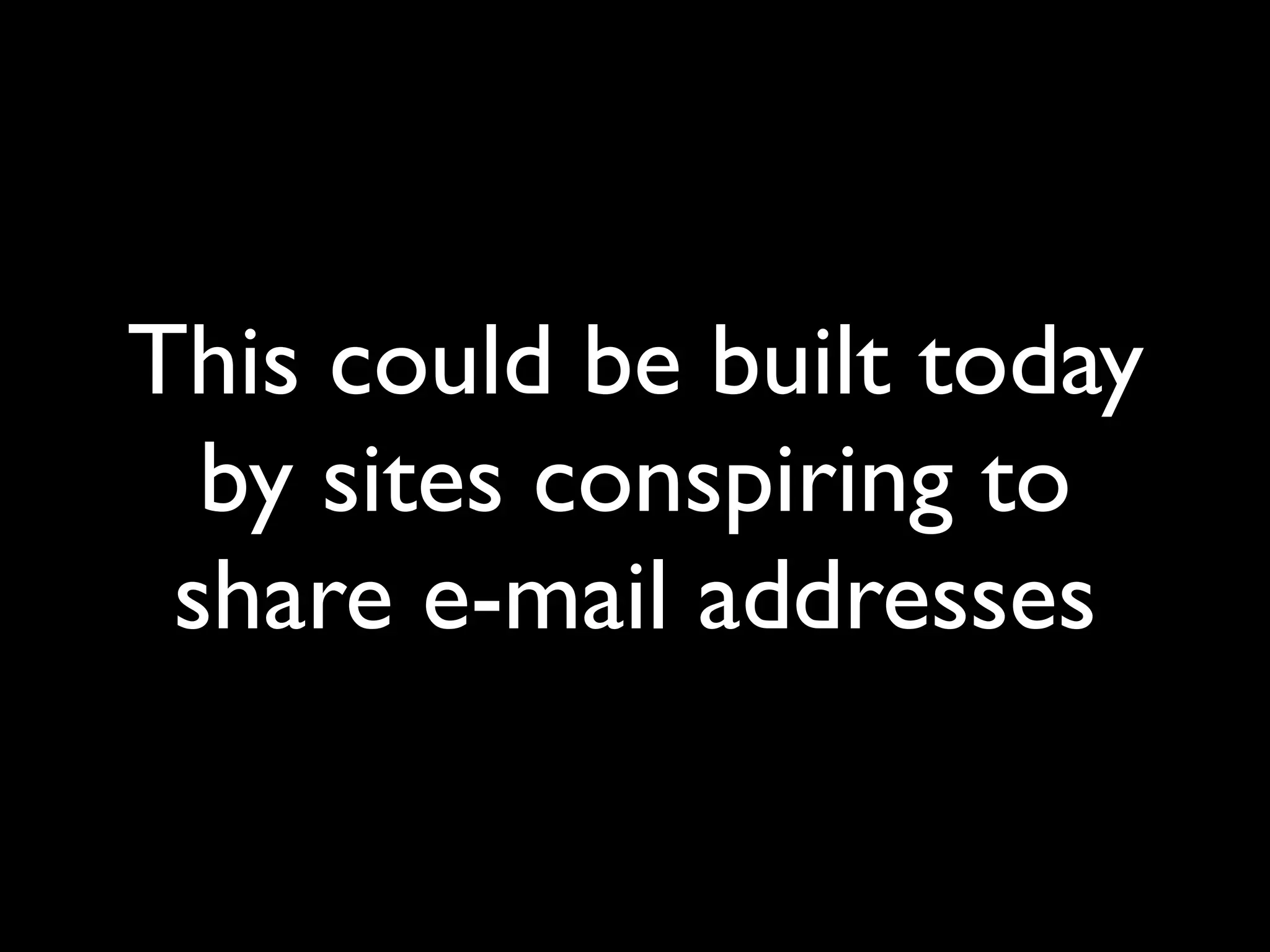 Implications Of OpenID (Google Tech Talk)