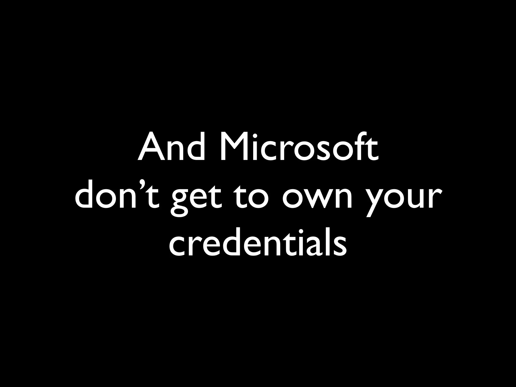 Implications Of OpenID (Google Tech Talk)