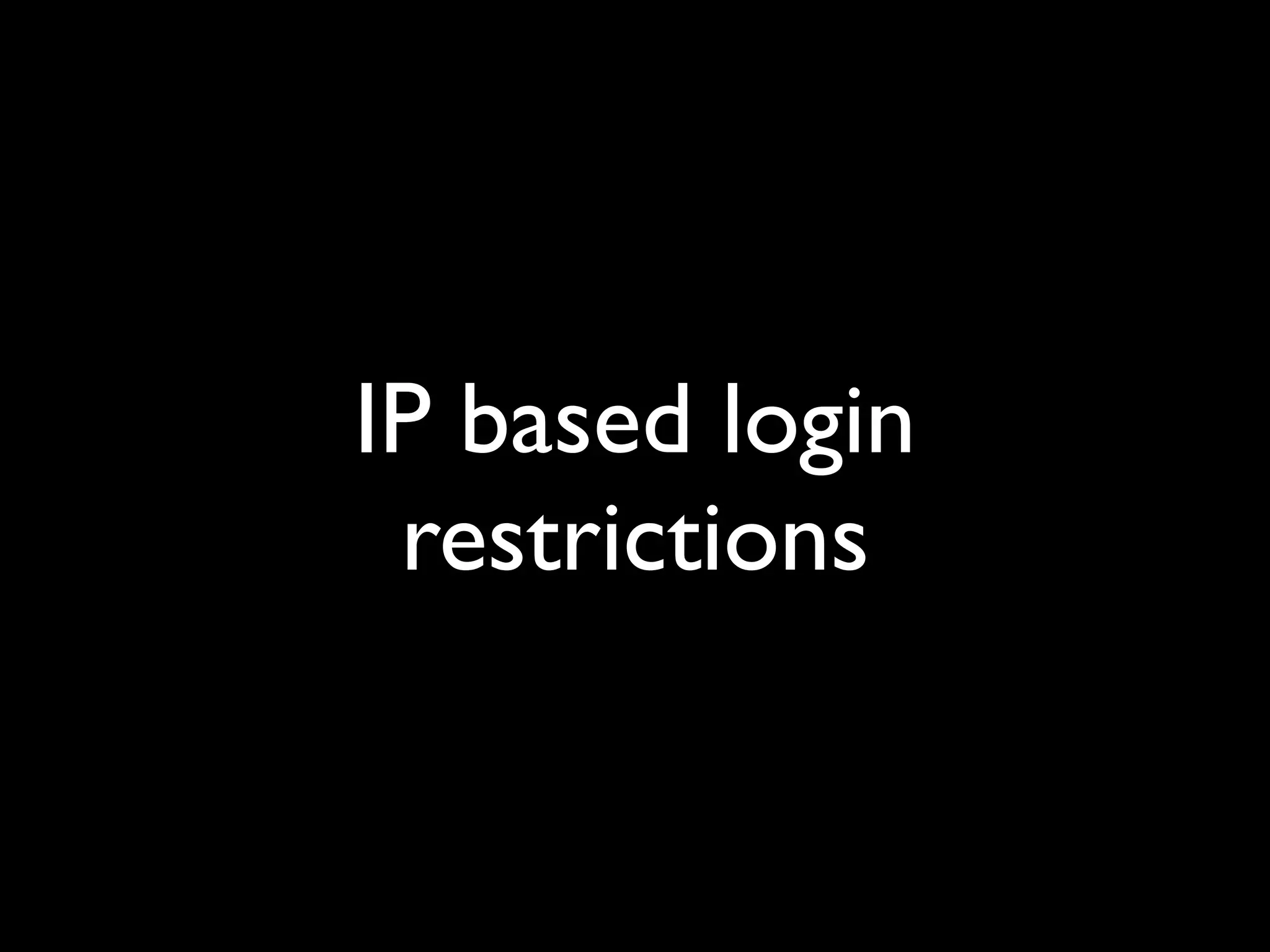 Implications Of OpenID (Google Tech Talk)