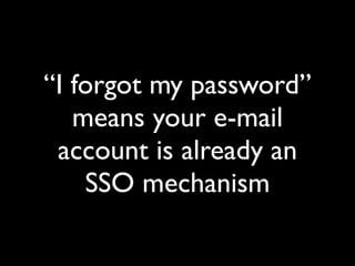 Implications Of OpenID (Google Tech Talk)