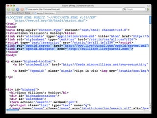 Implications Of OpenID (Google Tech Talk)