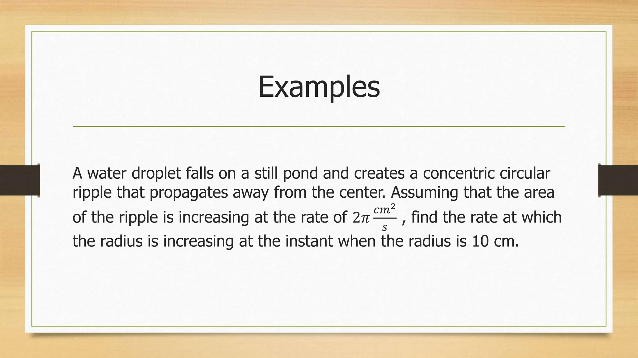 Implicit differentiation and related rates pptx