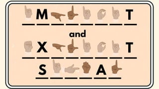 ________
and
______
T
M
X T
________
S A
 