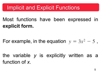 Implicit Different Function IMPLICIT DIFFERENTIATION or derivative of implicit function.pptx