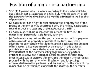 Implied authority of partners