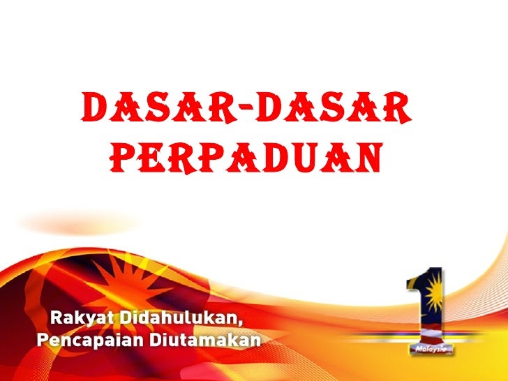 Implikasi dasar perpaduan