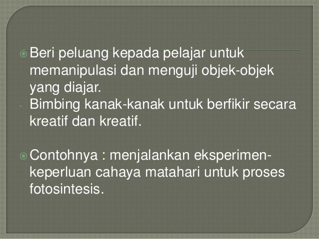 Implikasi perkembangan kognitif dan bahasa