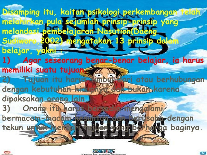 Implikasi psikologi perkembangan dalam dunia pendidikan ; mata kuliah…