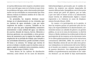 Impluvium, Publicación Digital de la Red del Agua UNAM
29
Número 19, Enfoque de género en la gestión y cultura del agua
el...