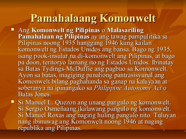 Tawag Sa Pinuno Ng Pamahalaang Militar Na Siyang Kinatawan Ng Pangulo