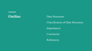 Importance of Data Structures | PPT
