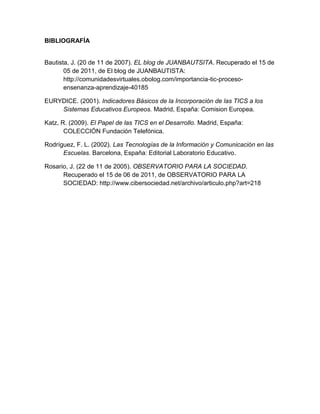 Imporancia de las tic's