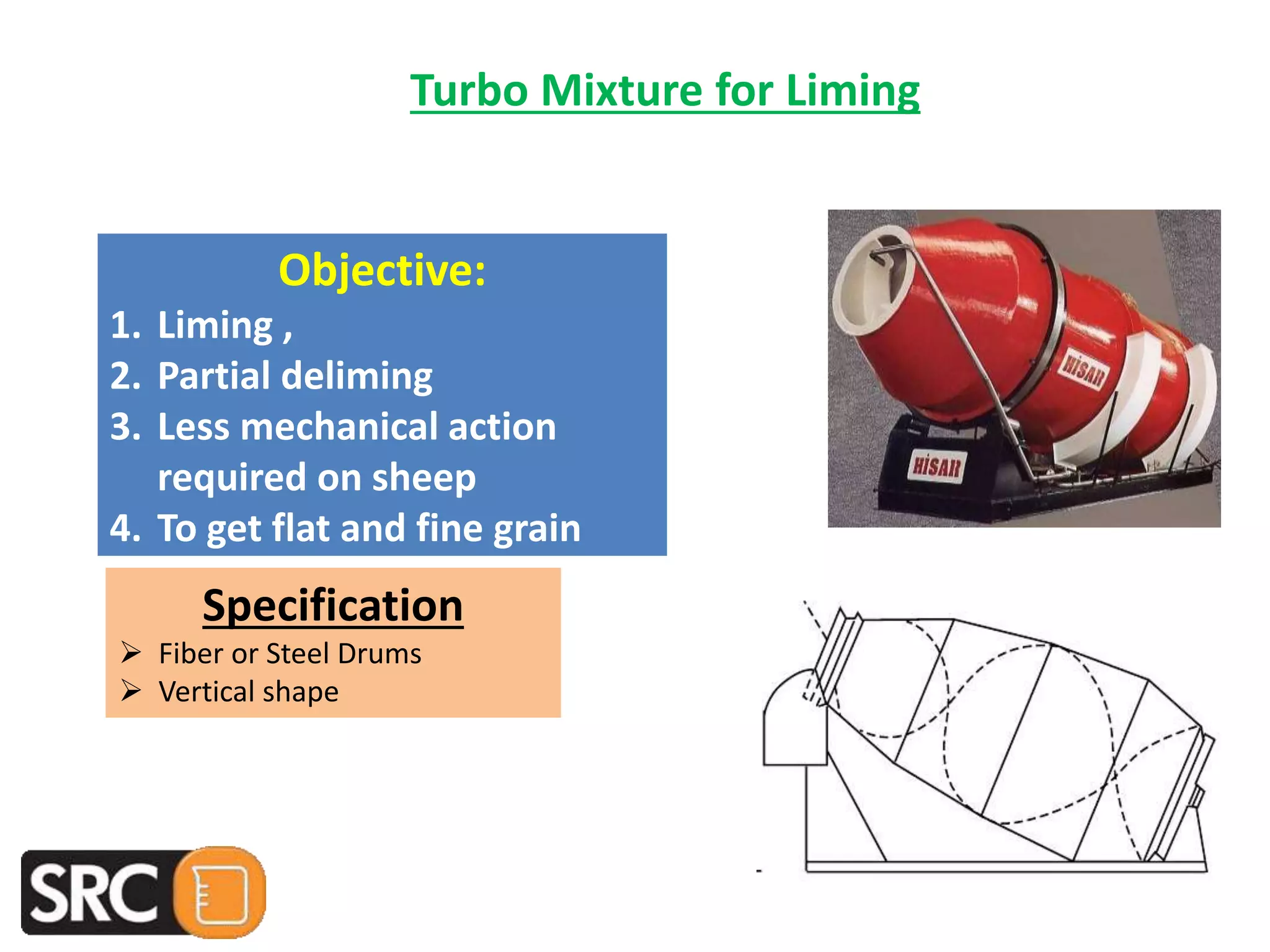 Importance of mechanical operation in leather processing (final) | PPTX