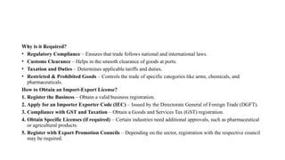 Import Export License Open General License Ogl Pptx Photo Inspiration