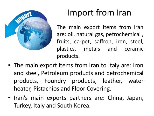 Import Export And Invest In Iran