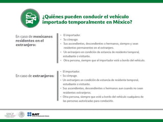 Importación temporal de vehículos