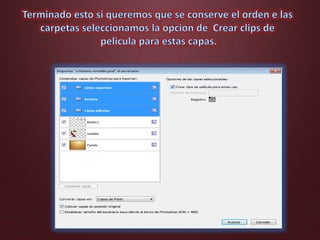 Importacion de graficos de fotoshop