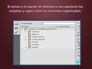 Importacion de graficos de fotoshop