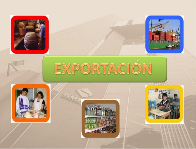 Importacion y exportacion