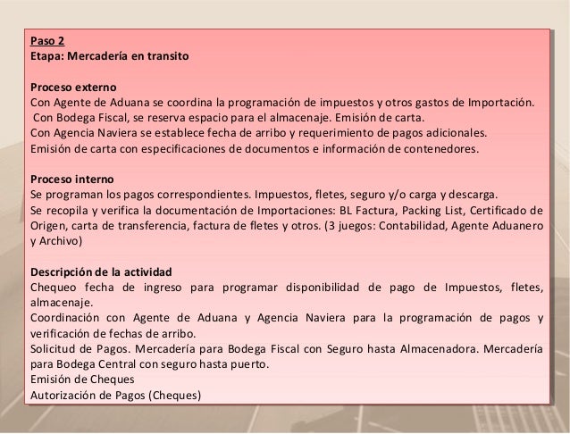 Importacion y exportacion