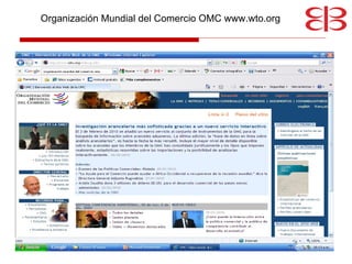 Organización Mundial del Comercio OMC www.wto.org 