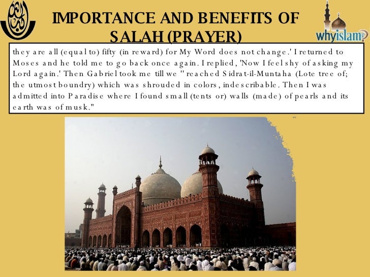 Importance and Benefits of Islamic Prayer
