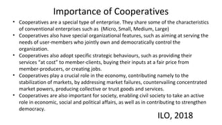 Importance Of-Cooperativism