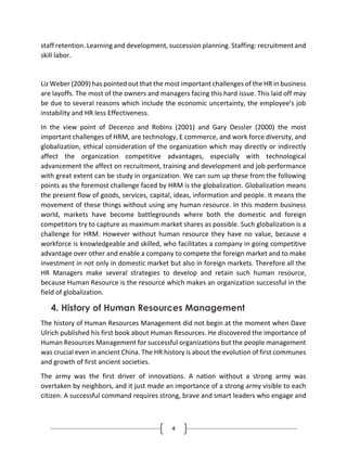 Importance of Human Resource Management in 21st Century | PDF