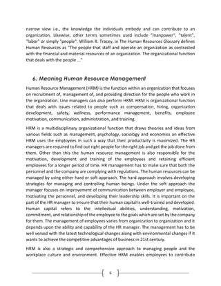 Importance of Human Resource Management in 21st Century | PDF