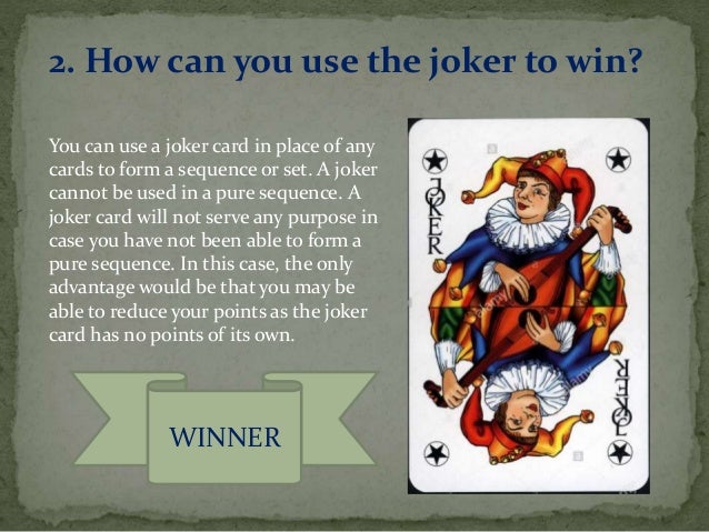 Importance Of Joker In Rummy