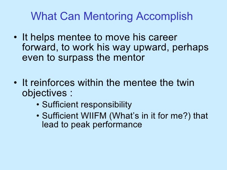 Importance Of Mentoring
