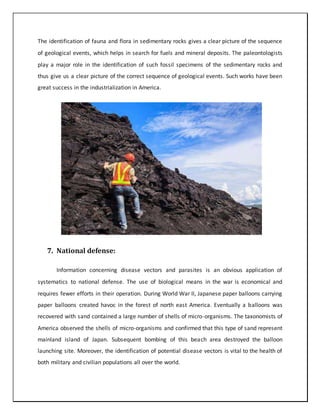 Importance and Applications  of Systematics evolution
