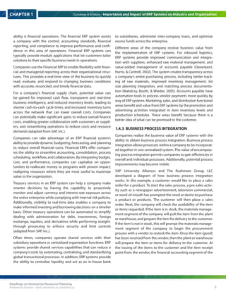 Importance and Impact of ERP Systems on Industry | PDF