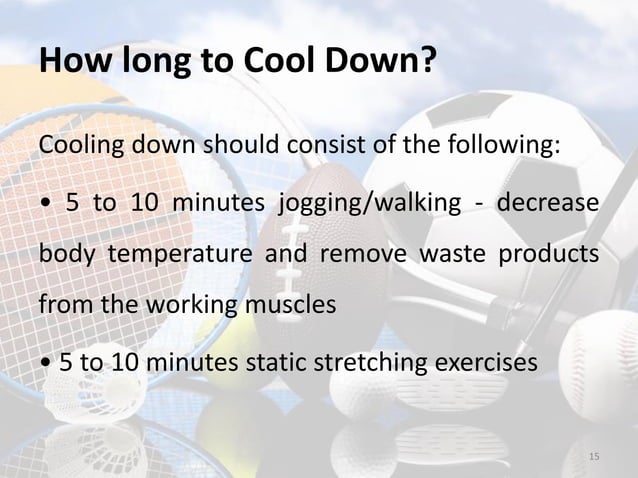 Importance of warm up & cool down | PDF | Running and Jogging | Fitness ...