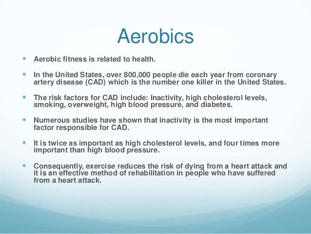 introduction essay about aerobic exercise