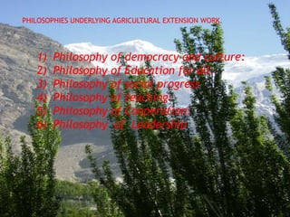 Importance of agriculture extension A Lecture By Mr Allah Dad Khan | PPTX