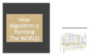 Importance of algorithm | PPT