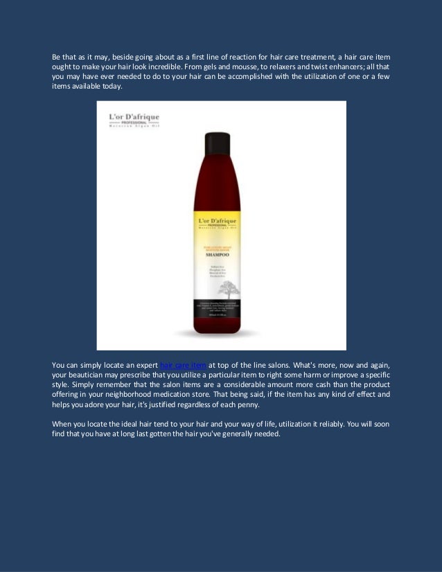 Importance Of A Proper Hair Care Product