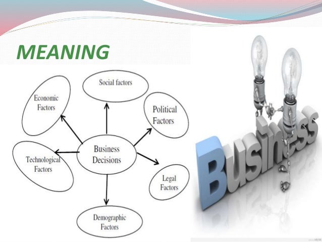 meaning importance of business environment business environment
