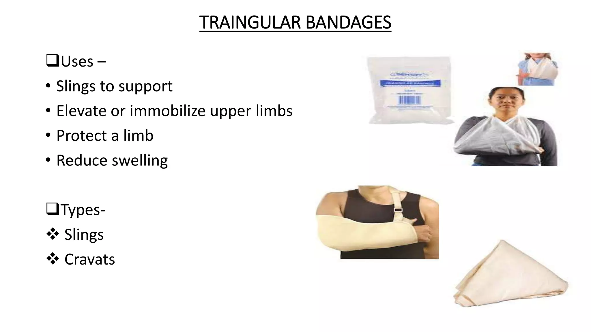 IMPORTANCE OF BANDAGES IN FIRST AID.pptx