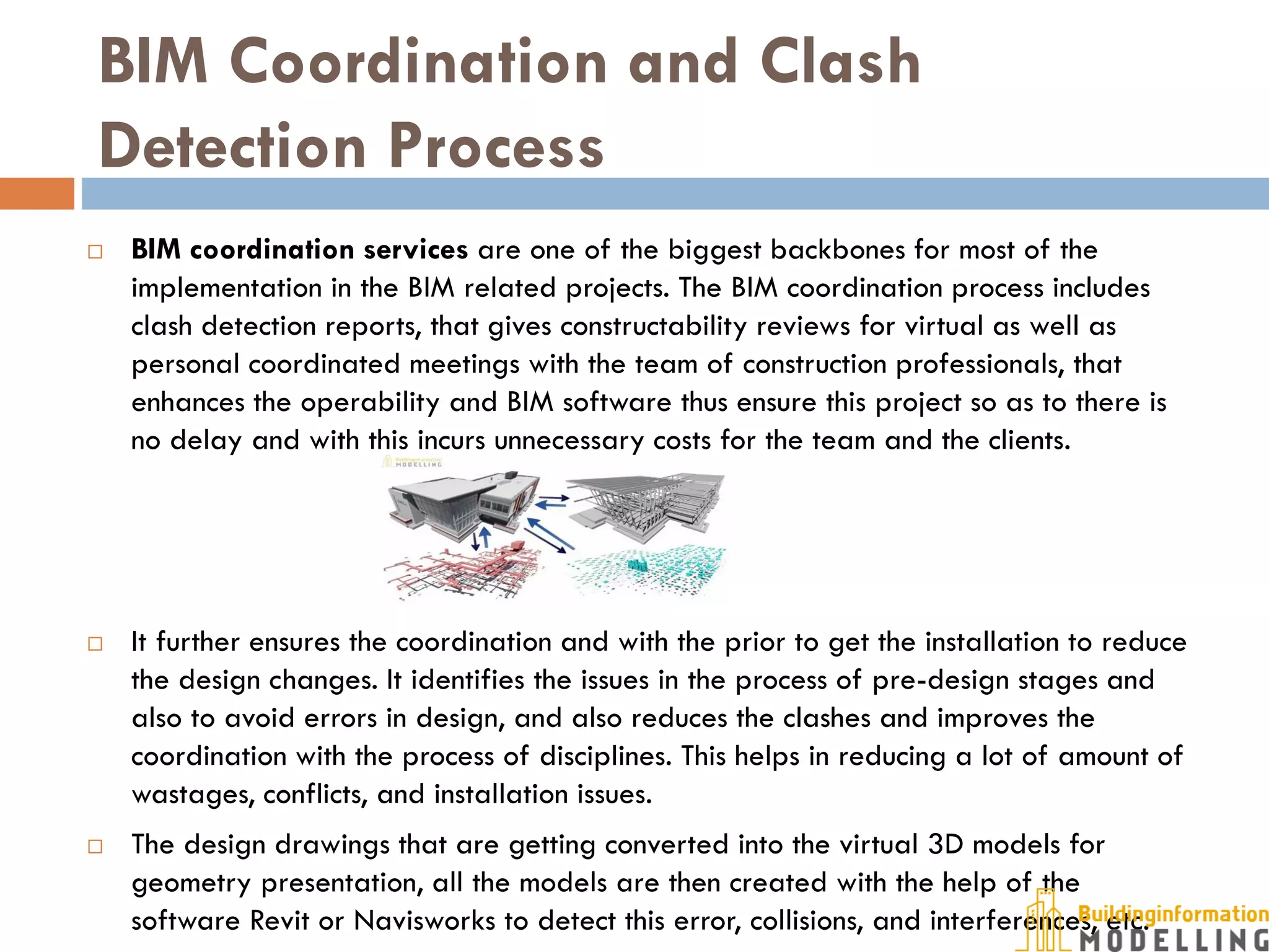 Importance of bim coordination and clash detection services in the ...