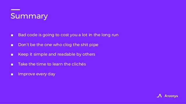 the meaning of clean code