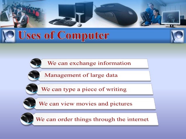 Importance of computer