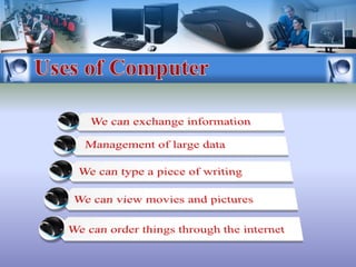 Importance of computer in professional life | PPTX