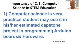 Importance of computer science | PPTX