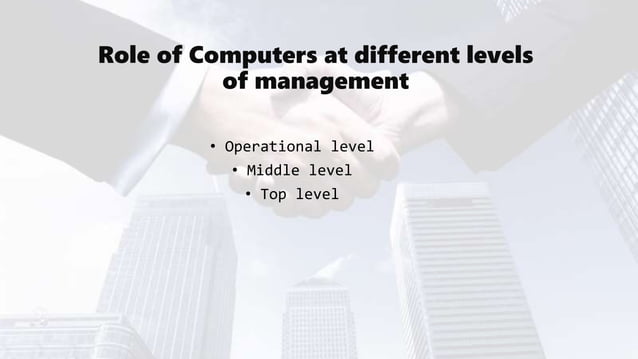 Importance of computers in business
