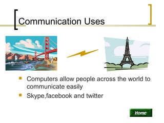 Importance of computers pp | PPT